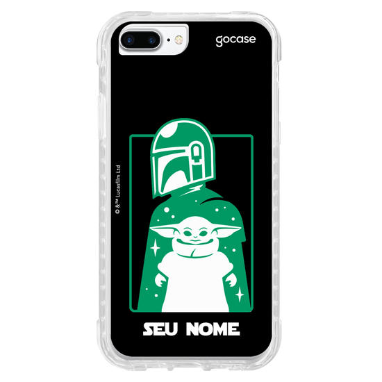 Capinha para celular Star Wars - The Mandalorian - Dupla Fofa Ícone