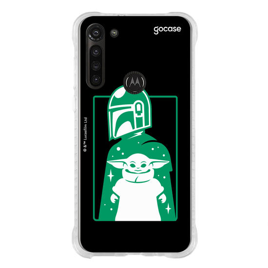 Capinha para celular Star Wars - The Mandalorian - Dupla Fofa Ícone