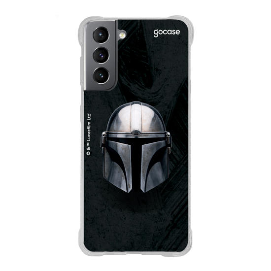 Capinha para celular Star Wars - The Mandalorian - Capacete Style