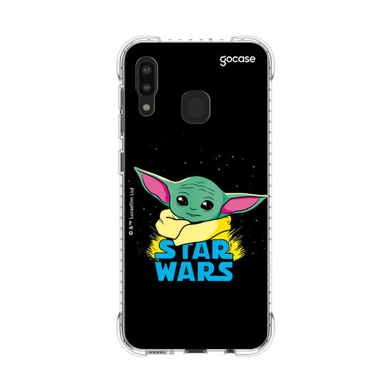 Capinha para celular Star Wars - The Mandalorian - Baby Yoda Cartoon