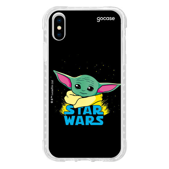 Capinha para celular Star Wars - The Mandalorian - Baby Yoda Cartoon