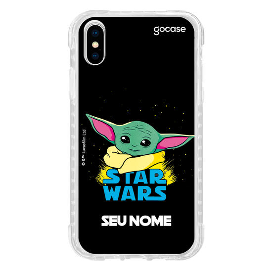 Capinha para celular Star Wars - The Mandalorian - Baby Yoda Cartoon