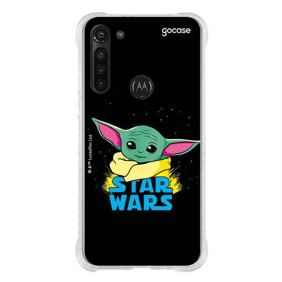 Capinha para celular Star Wars - The Mandalorian - Baby Yoda Cartoon