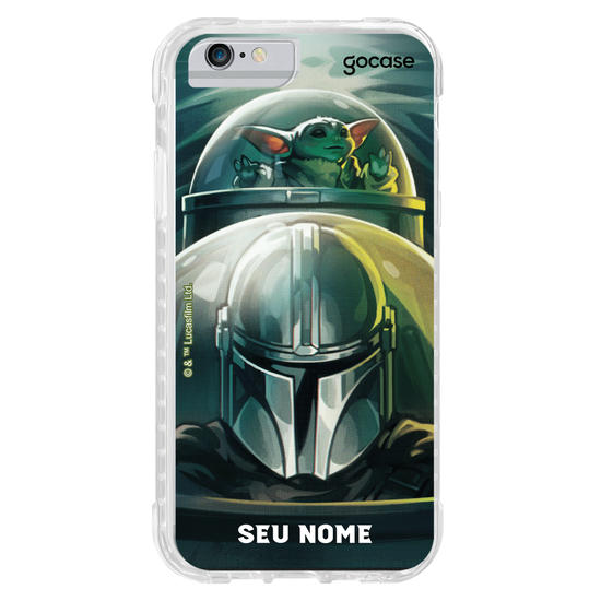 Capinha para celular The Mandalorian - Nave Espacial