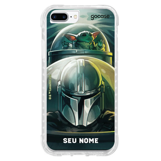 Capinha para celular The Mandalorian - Nave Espacial