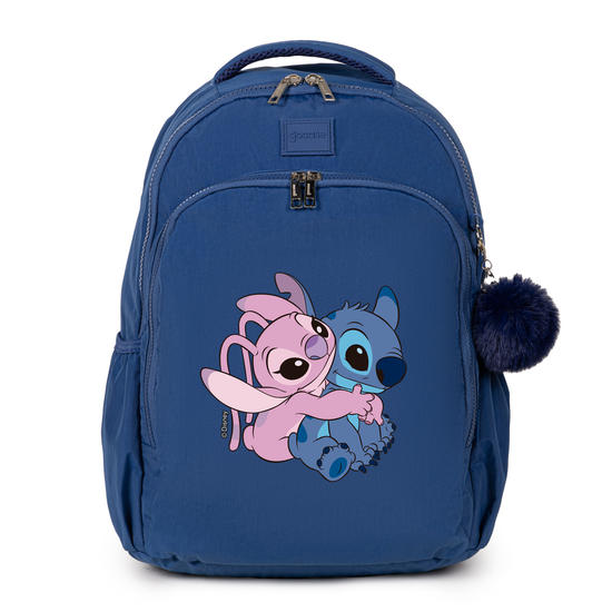 Mochila Fun - Stitch e Angel