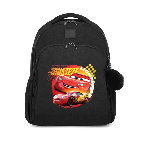 Mochila Fun Preta - Carros - Relâmpago McQueen