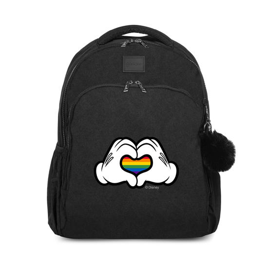 Mochila Fun - Coração Colorido