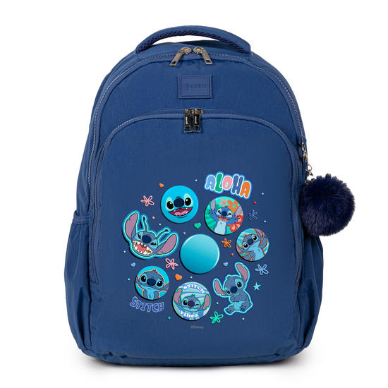 Mochila Fun - Stitch - Bótons Divertidos