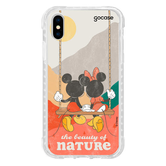 Capinha para celular Mickey & Amigos - A Beleza da Natureza