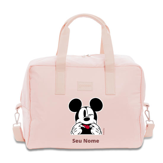 Bolsa Joy Pro Rosa  - Mickey Careta