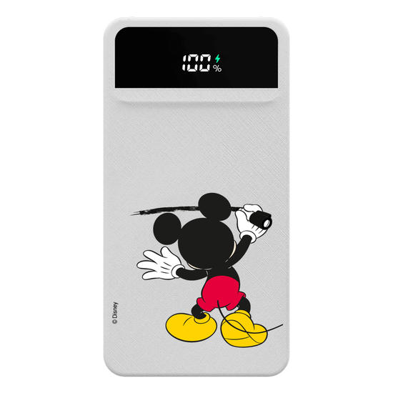 Carregador Portátil Turbo 10000mah - Disney - Mickey - Rabisco