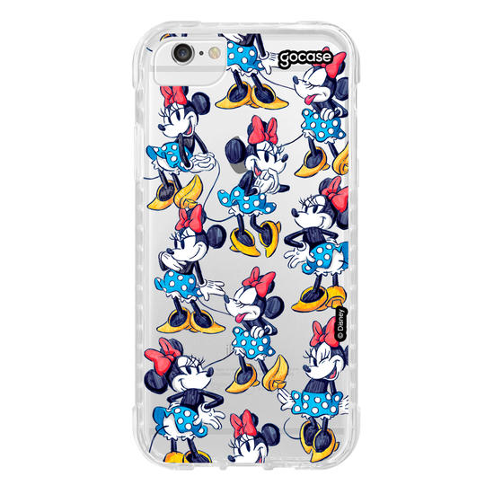 Capinha para celular Mickey & Amigos - Minnie Pattern
