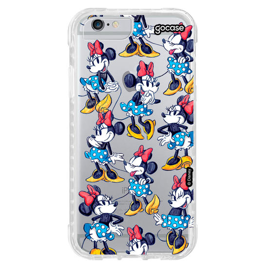 Capinha para celular Mickey & Amigos - Minnie Pattern