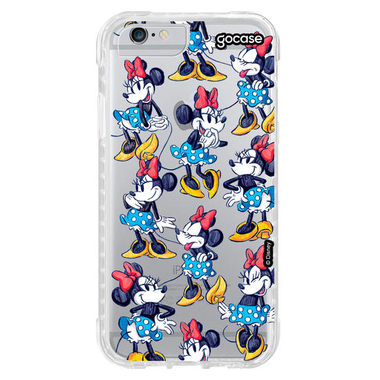 Capinha para celular Mickey & Amigos - Minnie Pattern