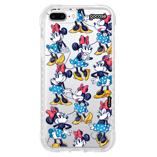Capinha para celular Mickey & Amigos - Minnie Pattern