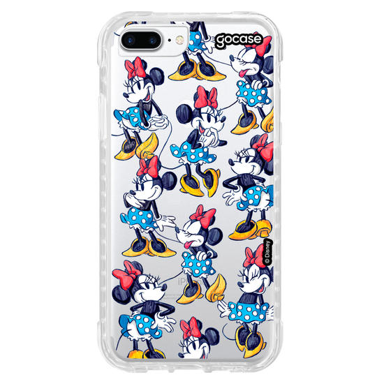 Capinha para celular Mickey & Amigos - Minnie Pattern