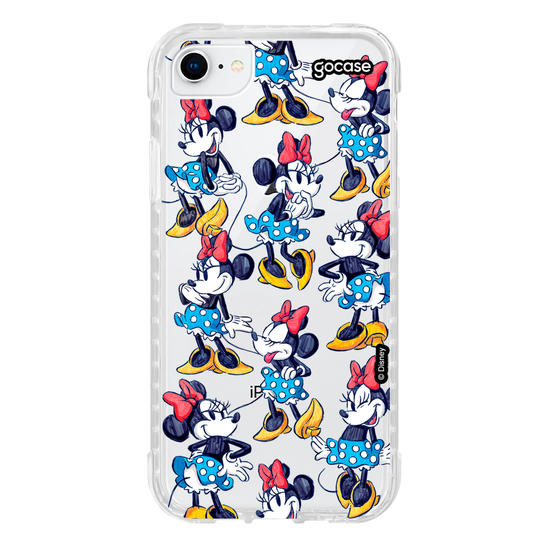 Capinha para celular Mickey & Amigos - Minnie Pattern