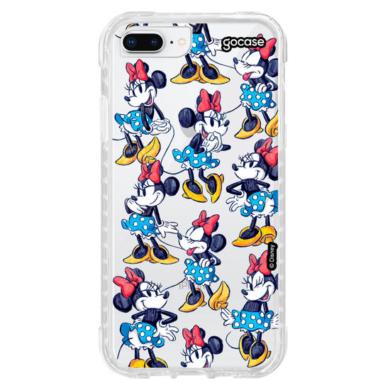 Capinha para celular Mickey & Amigos - Minnie Pattern