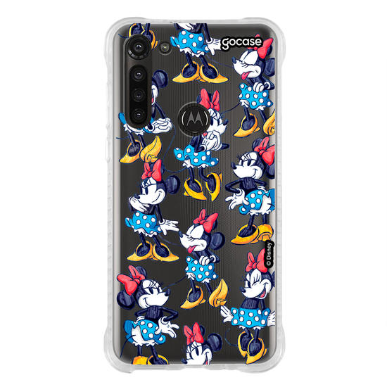 Capinha para celular Mickey & Amigos - Minnie Pattern