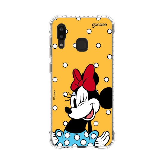Capinha para celular Mickey & Amigos - Minnie Poá