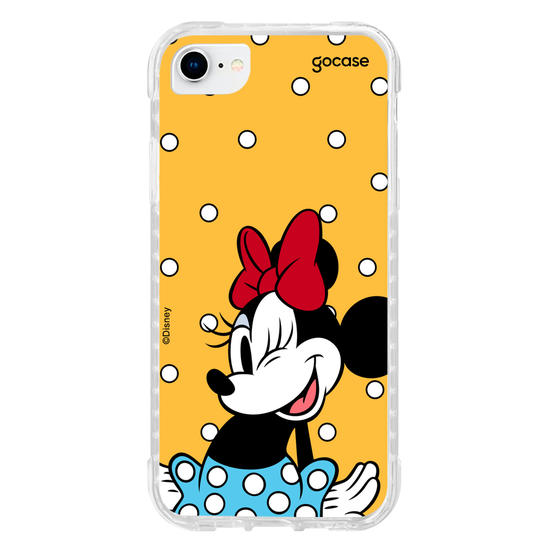 Capinha para celular Mickey & Amigos - Minnie Poá
