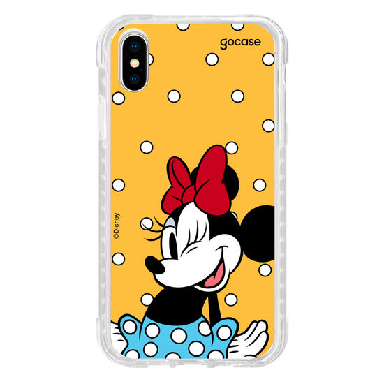 Capinha para celular Mickey & Amigos - Minnie Poá
