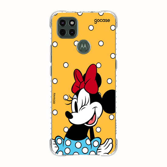 Capinha para celular Mickey & Amigos - Minnie Poá