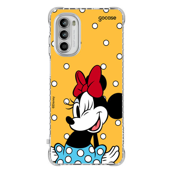 Capinha para celular Mickey & Amigos - Minnie Poá