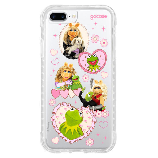 Capinha para celular  Muppets - Miss Piggy & Kermit