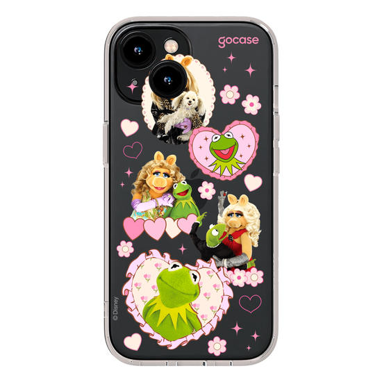 Capinha para celular  Muppets - Miss Piggy & Kermit