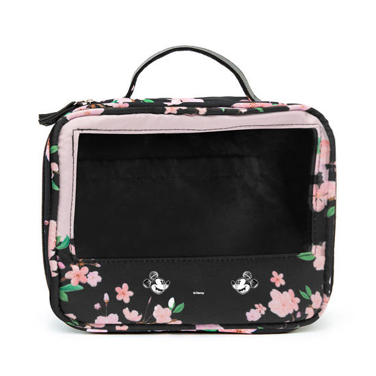  Necessaire Makeup Double - Classical Rose Black - Mickey Rabisco