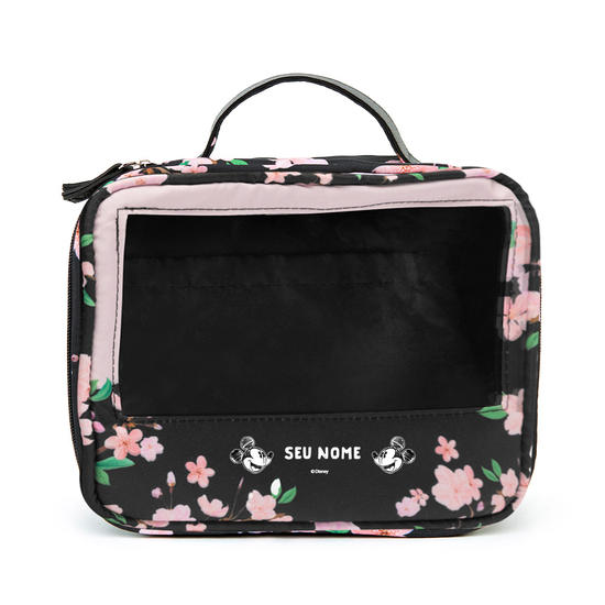  Necessaire Makeup Double - Classical Rose Black - Mickey Rabisco