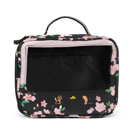  Necessaire Makeup Double - Classical Rose Black - Aurora Patches