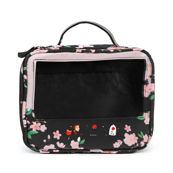  Necessaire Makeup Double - Classical Rose Black - Bela Patches