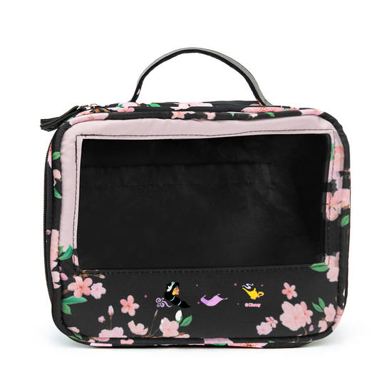  Necessaire Makeup Double - Classical Rose Black - Jasmine Patches