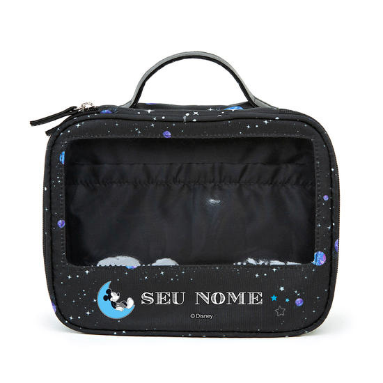  Necessaire Makeup Double - Poeira das Estrelas - Mickey na Lua