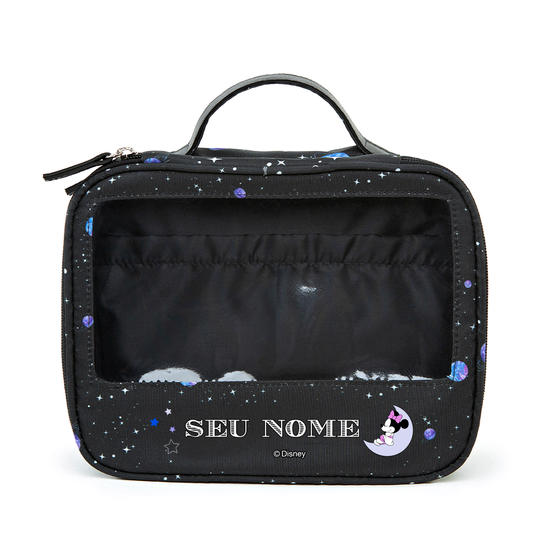  Necessaire Makeup Double - Poeira das Estrelas - Minnie na Lua