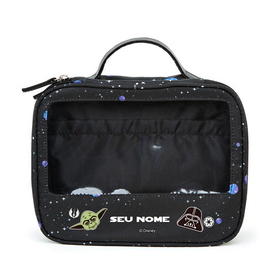  Necessaire Makeup Double - Poeira das Estrelas - Star Wars Patches