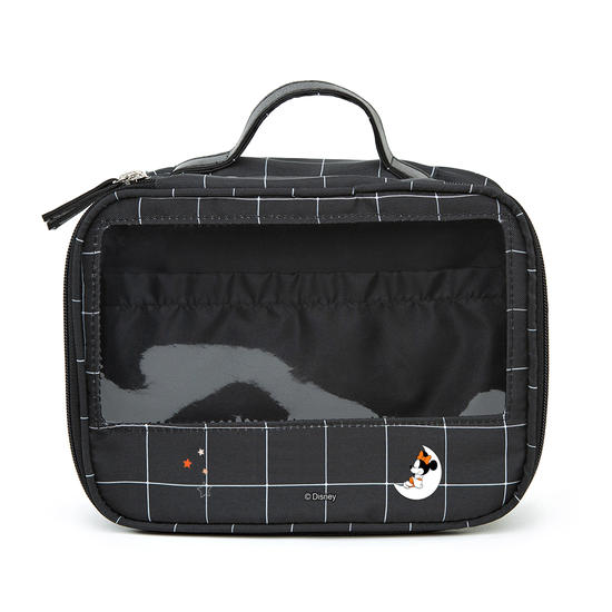  Necessaire Makeup Double - Grid Preta - Minnie na Lua