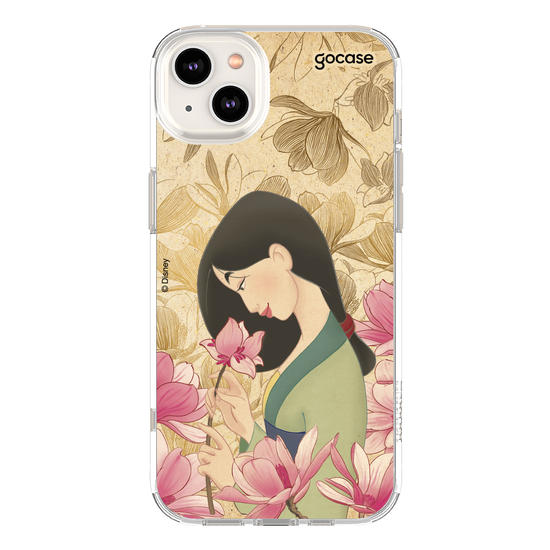 Capinha para celular Disney - Princesas - Flores