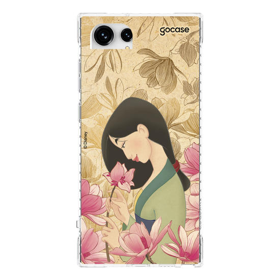 Capinha para celular Disney - Princesas - Flores