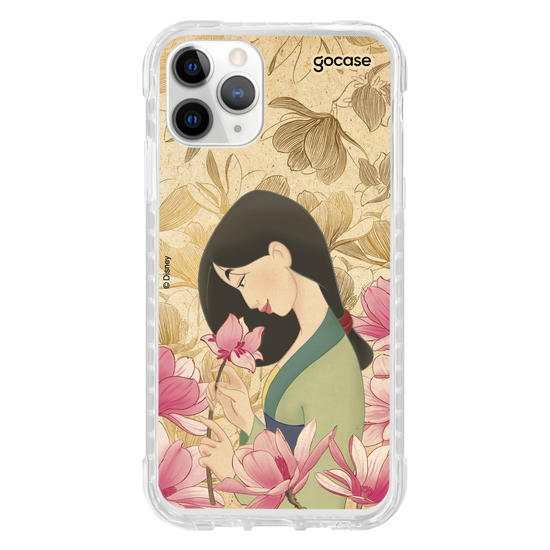 Capinha para celular Disney - Princesas - Flores