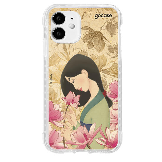 Capinha para celular Disney - Princesas - Flores