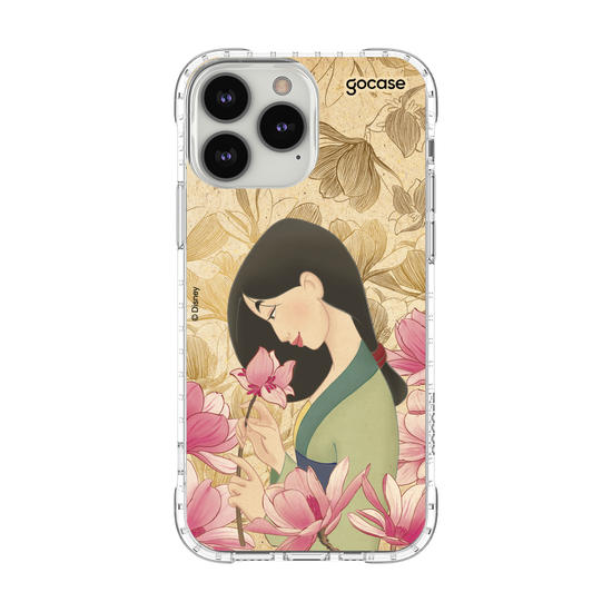 Capinha para celular Disney - Princesas - Flores