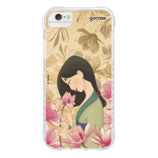 Capinha para celular Disney - Princesas - Flores