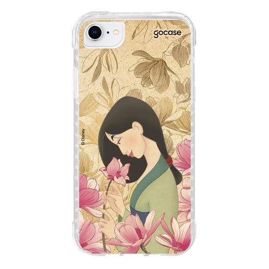 Capinha para celular Disney - Princesas - Flores