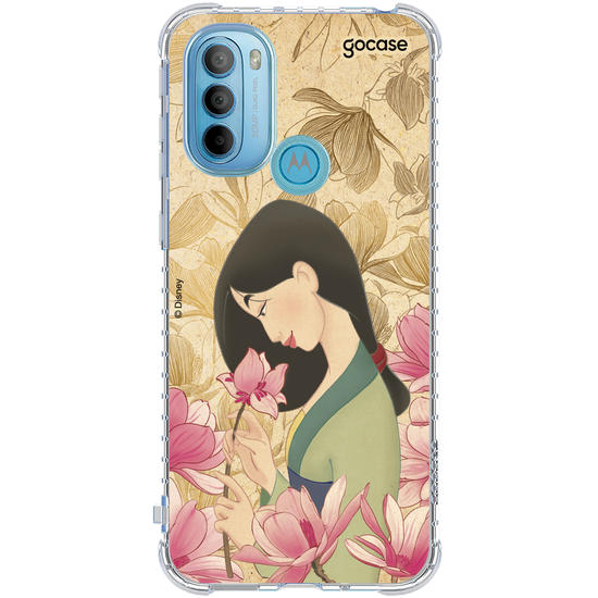 Capinha para celular Disney - Princesas - Flores