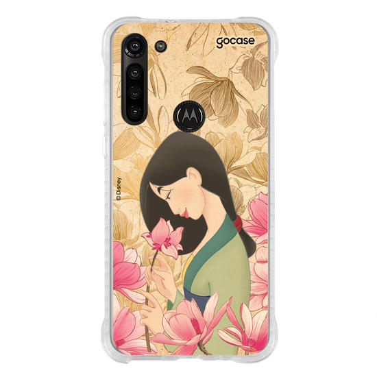 Capinha para celular Disney - Princesas - Flores