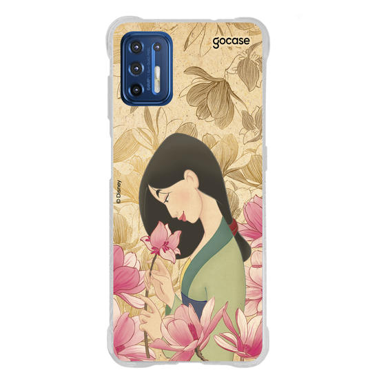 Capinha para celular Disney - Princesas - Flores